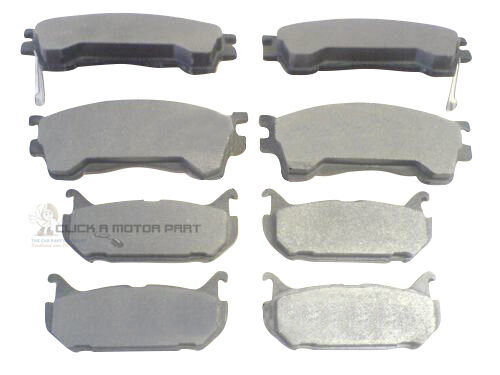 FRONT & REAR BRAKE DISC PADS NEW FOR MAZDA MX6 MX-6 XEDOS 6 - Picture 1 of 1