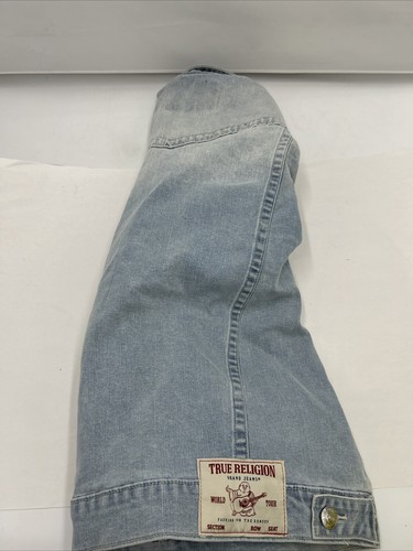 True Religion Jeans Denin Jacket Light Wash New With Tags Jeans - Picture 15 of 18