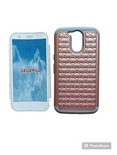 Nuevo Motorola Moto G4 Plus Funda Texturizada Rubor Rosa Joyas