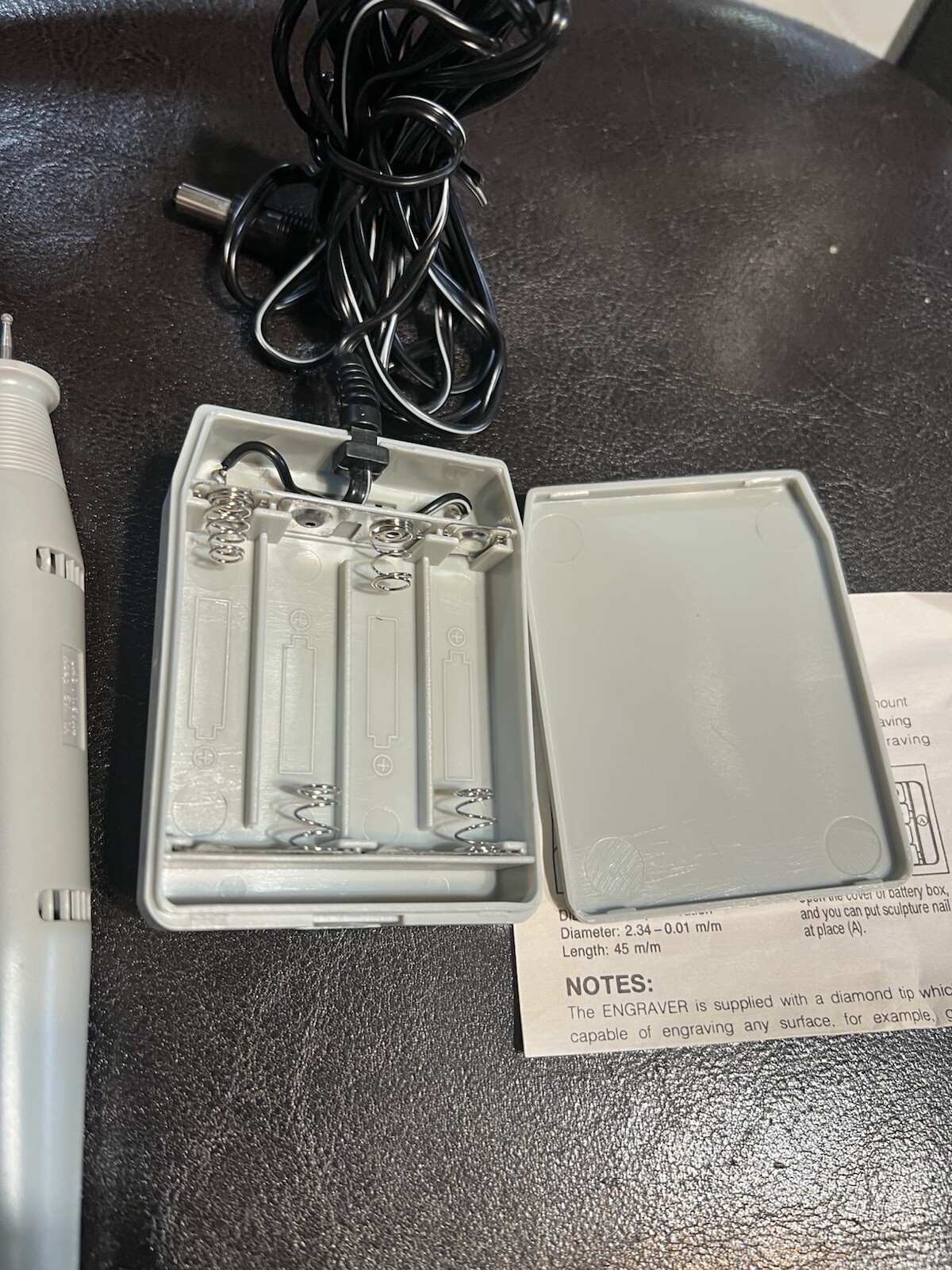 Easy Marker Engraver Portable Battery Operated Engraves Ornaments Glass Metal