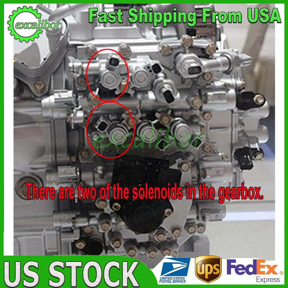 Solenoide de transmisión automática 1 pieza 8DCT MDSA M4JA para Acura TLX ILX 2016-2020 Foto 4 de 4