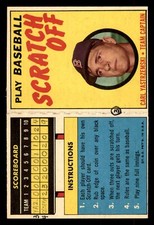 1970 Topps Scratch-Offs Baseball #24 Carl Yastrzemski GD *d6