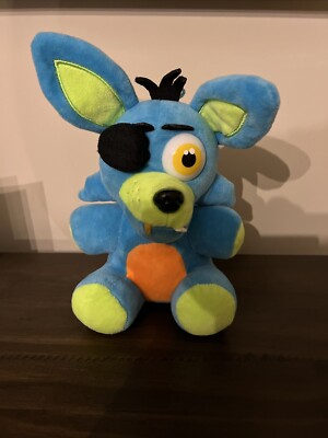 RARE COLOR Five Nights at Freddys Neon Blue Funtime Fox Plush