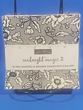 Moda Fabrics Midnight Magic 2 (42)  5" Squares Cotton, Prairie Grass Patterns