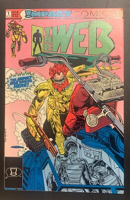 Impact Comics (DC) - The Web #1 - Sep 1991 - First Issue - Nice Readers Copy