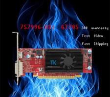 757996-001 GT705 Graphics card for nVIDIA GT 705 Emu2 FH 1GB DDR3 Tested