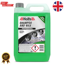 Image of Holts Car Shampoo And Wax 5L, Easy Rinse Car Wash shampoo, Professional Quality.