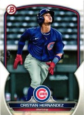 2023 BOWMAN PROSPECTS CRISTIAN HERNANDEZ PAPER BASE BASEBALL CARD #BP-24