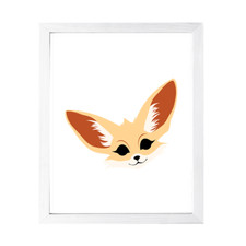 Designs ByLITA Fennec Fox, Wall Print Animals Art Family Presents