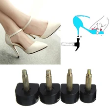 5-10PCS High Heel Repair Tips Tap Dowel Lifts Shoes Repair Replacement Soles@-