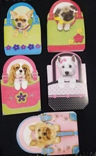 Dog Lovers Dream 40pc 5 Designs Greeting Cards W/Envelopes Blank