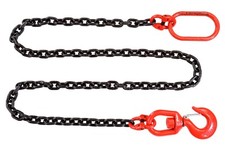 Łańcuch ogranicznikowy 2t 245cm 1 pasma hak bezpieczeństwa obrotowy wciągnik łańcuchowy SC 13 W1262