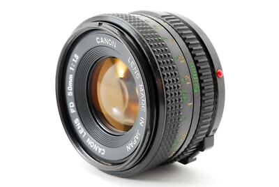 Excellent +4 ] Canon New FD 50mm F1.4 Lens w/Filter from