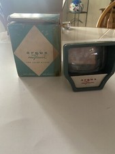 Fine Cameras Projectors Pre Viewer For Colored Slides Vintage 1960  s Green