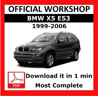 TALLER OFICIAL Manual Servicio Reparación BMW Serie x5 E53 1999 - 2006