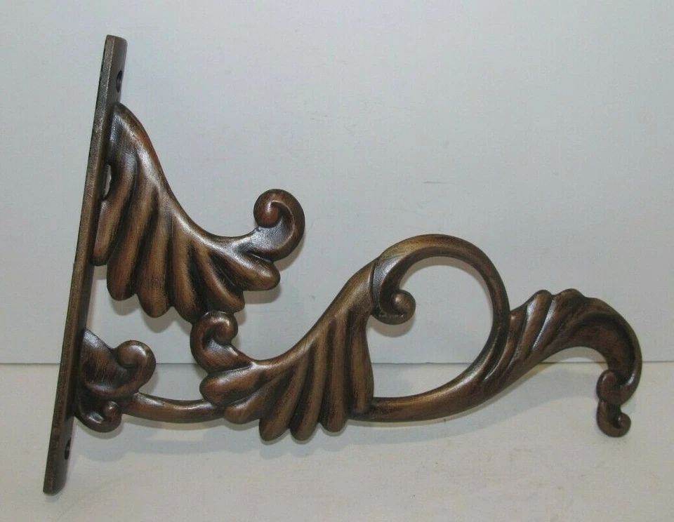 Кронштейн настенный барочный Hayes 12 дюймов литой алюминий - Изображение 3 из 4