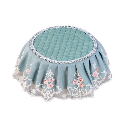Breathable Lace Printed Chair Covers Anti-Slip Seat Cushion Slipcover Home Decor - Picture 16 of 22