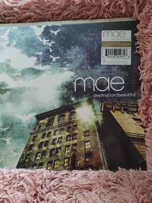 Mae Destination Beautiful - Insomnia Cloudy Clear Marble Splatter Vinyl NEW