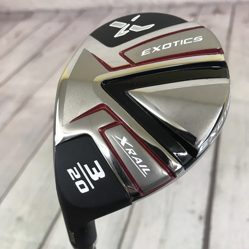 Tour Edge Exotics X-Rail Hybrid - #3 Hybrid / 20° - Left Hand STIFF FLEX Hybrid - Image 2 of 4
