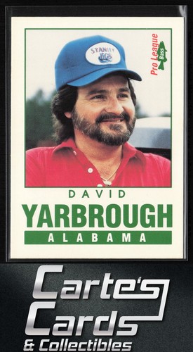 David Yarbrough 1992-93 Pro League Bass #73 Alabama Angeln