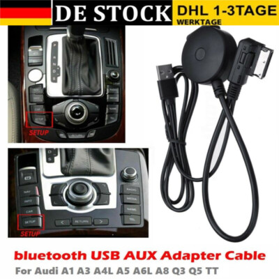 DE Bluetooth Adapter AMI MMI 2G für Audi A4 /A6 VW Golf Jetta Passat Tiguan 2009