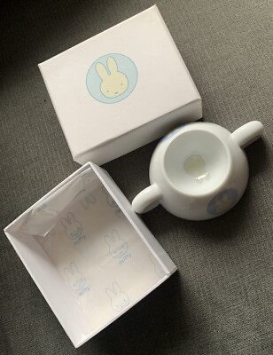 MIFFY Taufgeschenk - Baby Junge. Blau.Eierbecher mit Box