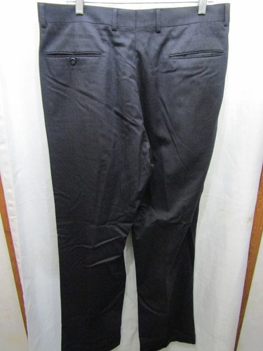 HERREN JOS. A. BANK EXECUTIVE 97 % WOLLE 3 % KASCHMIR PLISSEE BÜNDCHEN HOSE GRÖSSE 36 X 34 - Bild 4 von 4