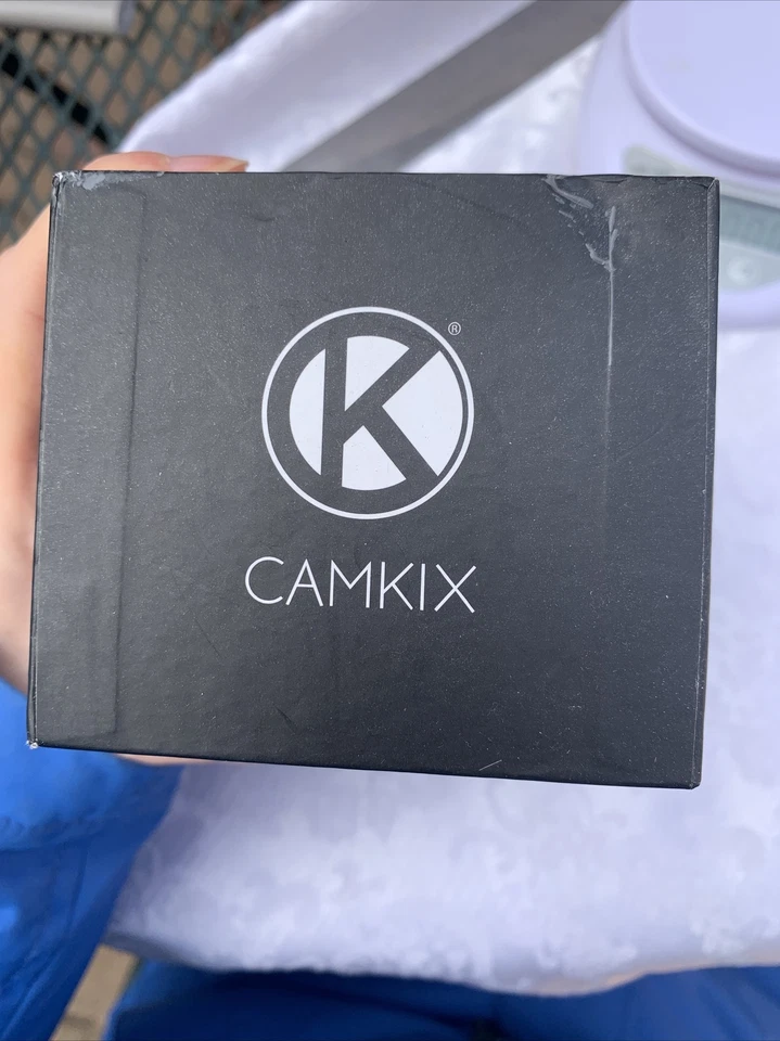 Kit de lentes de teléfono CAMKIX 4 en 1 para iPhone 6/6s 8x lente 4 en 1 + obturador negro Foto 2 de 3