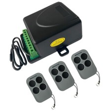 Ricevitore RF universale 433,92 MHz 2 canali cancello garage porta DEA GIBIDI SEA DITEC