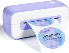 Phomemo Thermal Shipping Label Printer, 4x6 Desktop Thermal Printer Labels Busin