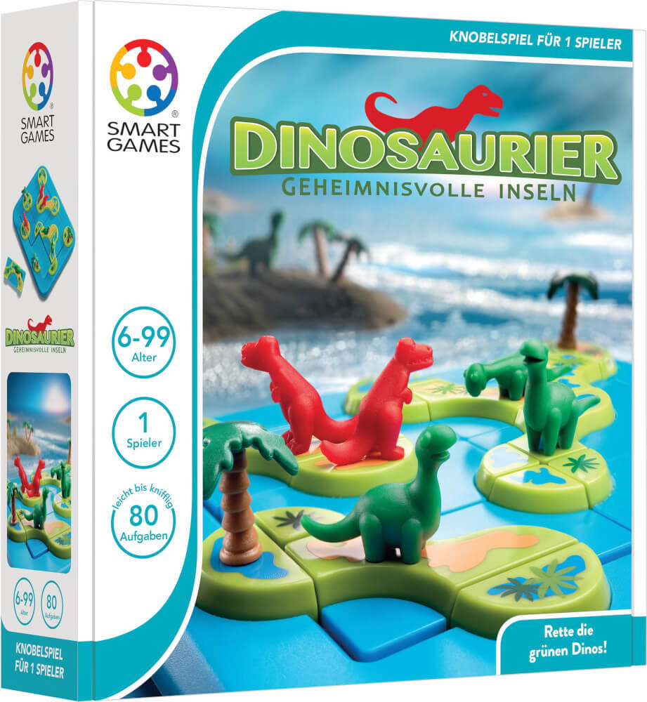 Thumbnail - Smartgames Dinosaurier - Geheimnisvolle Inseln