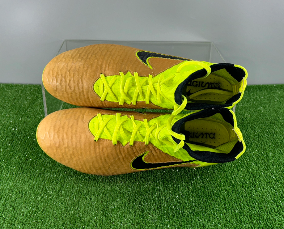 Nike Magista Obra SG Leather 747493-707 Elite US9 UK8 Brown boots