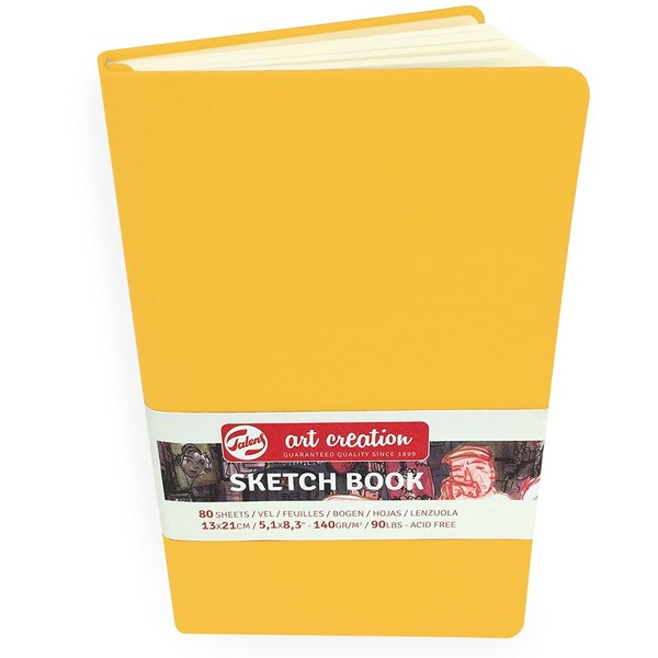 Royal Talens Kunst Kreation Hardcover Skizzenbuch 80 BläTter 13 X 21 Cm Gelb-image