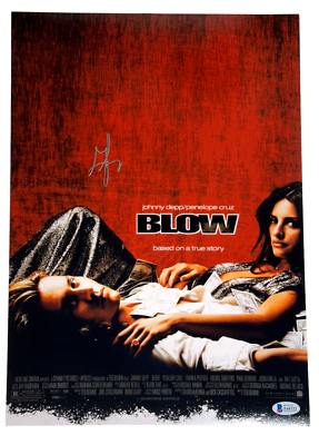 George Jung BLOW Signed Autograph 11x17 Movie Poster Johnny Depp