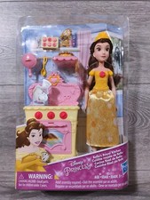 Disney Princess Doll Belle's Royal Kitchen Accessory Party Set Girls Kids