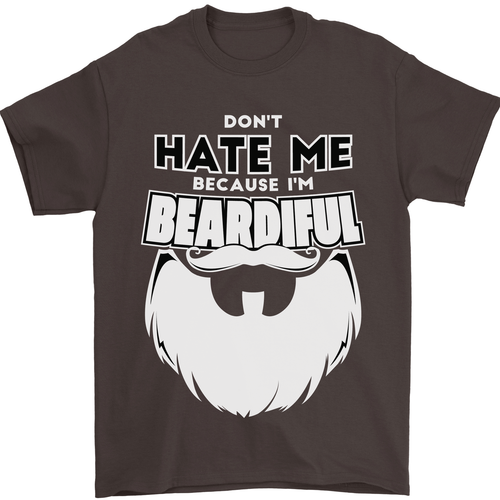 Beardiful Divertido Barba Hombre Camiseta 100% Algodón - Imagen 35 de 102
