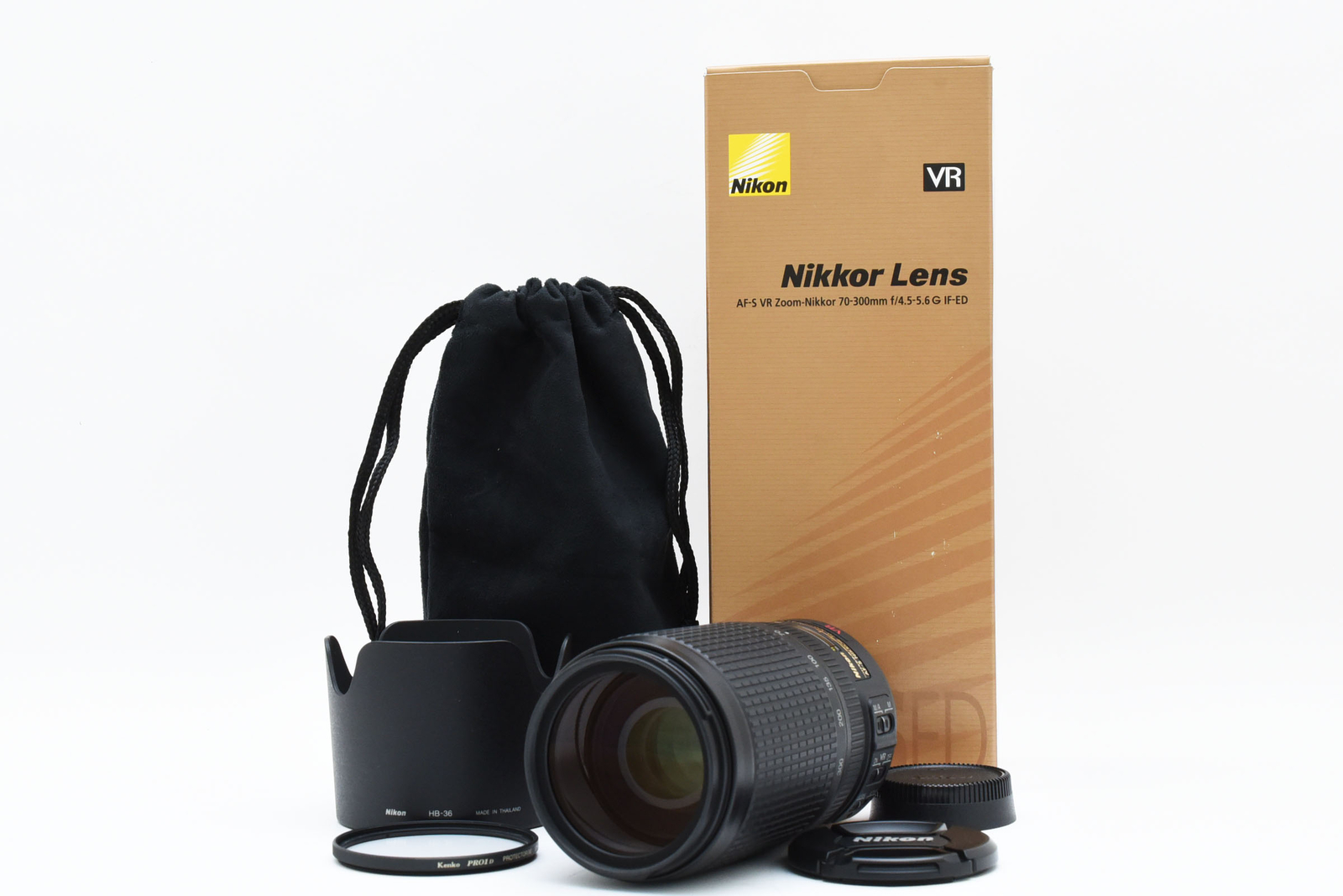 Nikon AF-S VR 70-300mm F4.5-5.6G ED Telephoto Zoom Lens Japan Import Mint Condition