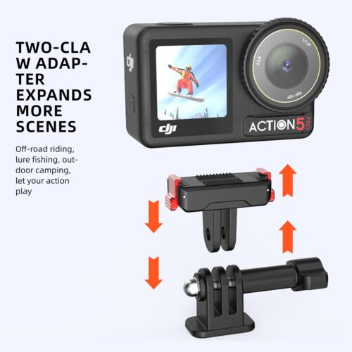 Anti-slip Magnetic Quick Release Adapter Mount for DJI OSMO Action 5 Pro/4/3 - Picture 4 of 16