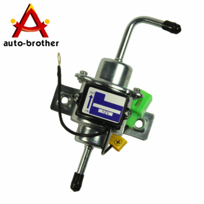 New Universal 12V Low Pressure Gas Diesel Electric Fuel Pump 1/4 Tubing 3-5 PSI - Foto 8