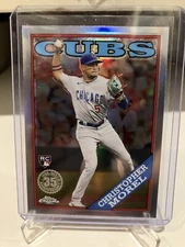 2023 Topps Chrome Christopher Morel RC 1988 Refractor Chicago Cubs #88BC-20