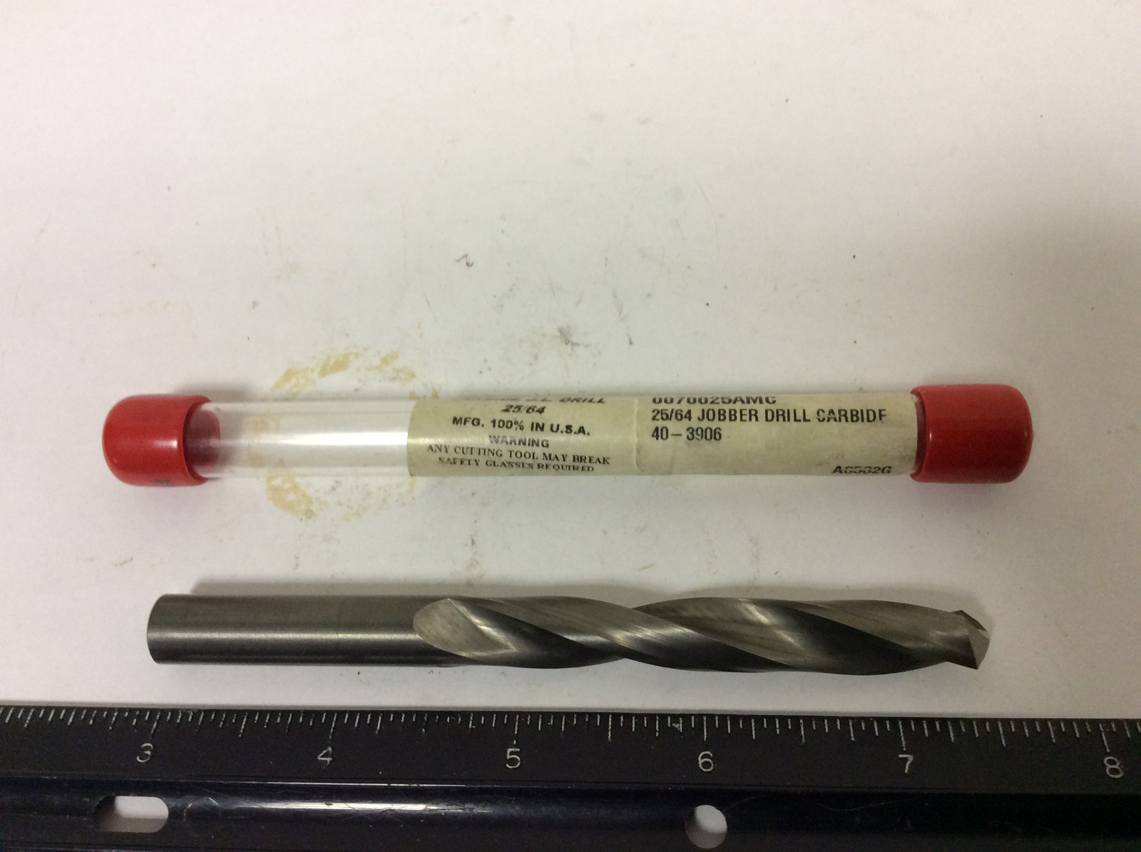 34 M42 Cobalt Jobber Length Drill Bit - 135° Split Point For Stainless & Hardened Steel, Drill America - View #7