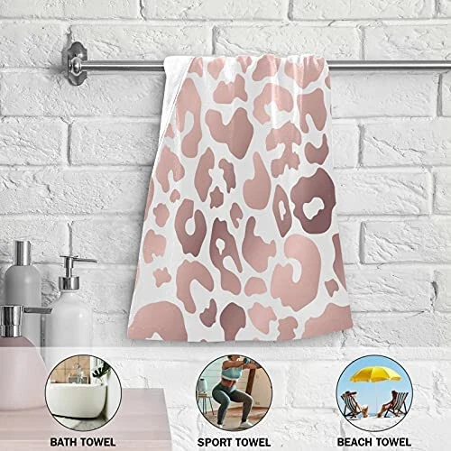 Rose gold bath towels hotsell