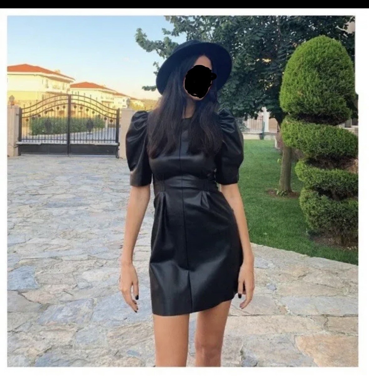 knee length dresses for ladies Take It As It Is Camel Brown Faux Leather Midi Dress – Shop the Mint main image 0