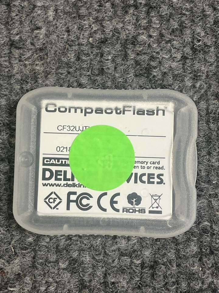 Delkin Devices 32GB CF 700X UDMA 6 Memory Card $69 FREE SHIPPING - Image 3 of 4