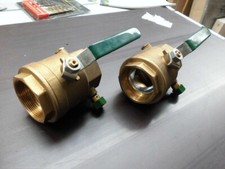 2 x Kugelhahn 2" DN50 PN10 DVGW mit Entlerrung für Sanitär & Heizung Neu.