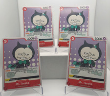Mr. Tanaka Playset - OP07-008 x4 - 500 Years in the Future - One Piece TCG