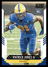 2021 Panini Score Patrick Jones II #348 Pittsburgh Panthers Rookie RC
