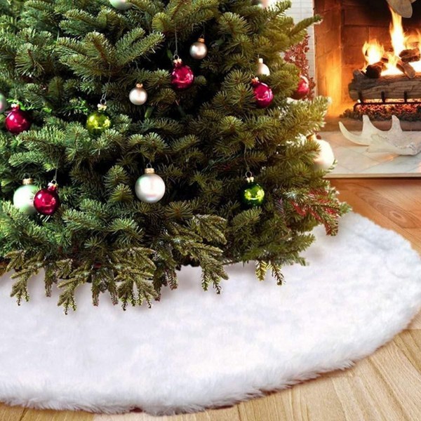 Weihnachtsbaum Decke Weiss, Weihnachtsbaumdecke Weihnachtsbaum RöCk Runde - Ø-image