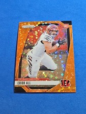 2024 Erick All ROOKIE RC Panini Prizm #333 Orange Disco Prizm
