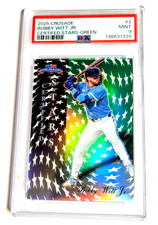Bobby Witt JR 2025 Panini Crusade Prizm Certified Stars Green 066/249 PSA 9  #2